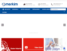 Tablet Screenshot of merkim.com.tr